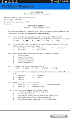 O-Level Physics android App screenshot 1