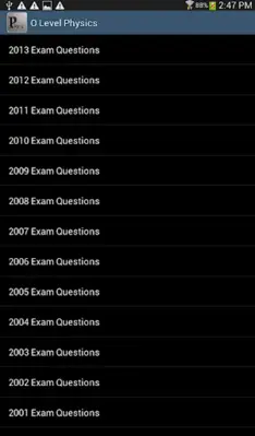 O-Level Physics android App screenshot 3